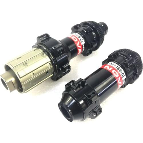 HOT Novatec D411SB-CL D412SB-CL road disc straight pull hub MTB XC AM Enduro D411SB D412SB center lock 24H 96g 234g Shim 10s 11s