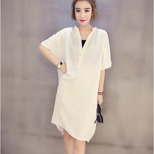 Lava Tincto White Summer Dresses