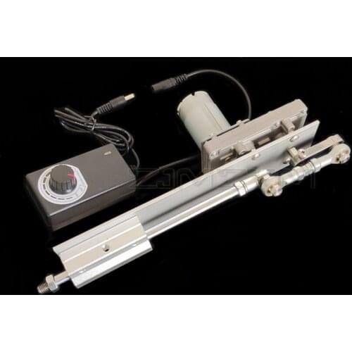 Reciprocating Cycle Linear Actuator DC 12V/24V Gear Adjustable Telescopic Motor DIY Motor With Speed Controller Stroke 3-15CM