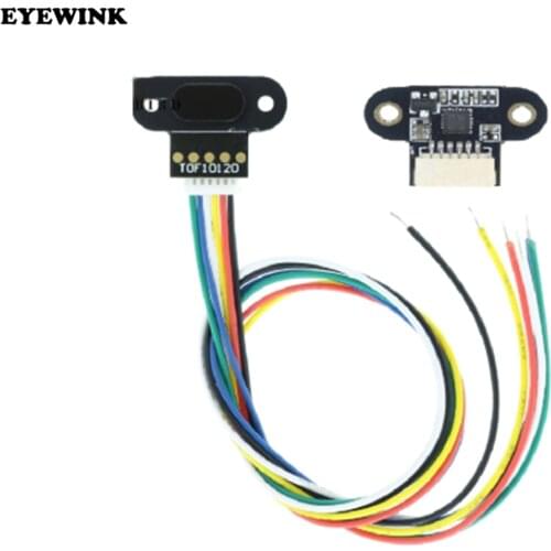 Laser Range Sensor Module TOF10120 10-180cm Distance Sensor RS232 Interface UART I2C IIC Output 3-5V for Arduino With Cable