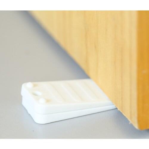 Closet Gap Plug Floor Protector Pad Leveling Feet Creative Wedge Door Stopper Multifunctional Furniture Foot Pad Table and Chair