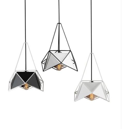 Industrial Rh Loft Art Pub Decro Pendant Lamps Retro Wrought Iron Dining Room Bar Coffee Shop Light Fixtures Free Shipping