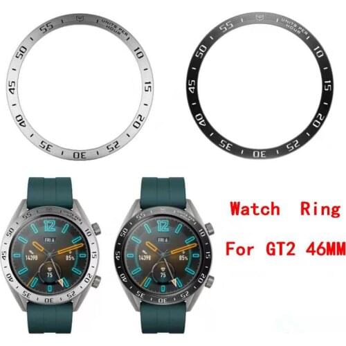 Bezel Ring Styling for Huawei GT2 46mm Smart Bracelet 46mm Bezel Ring Case Protection Cover For Huawei GT 2 46