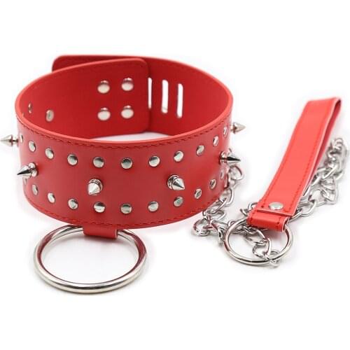 Necked Sex Toy Clip Neck Collar Slave Bundled Fetish Bed Sex Couple Role Playing Sex Toy Couple Flirting Bed Sex Supplies