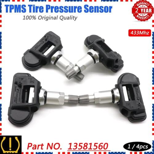 Xuan TPMS Tire Pressure Sensor Monitor System 13581560 for Chevrolet Corvette Volt Opel Vauxhall Astra J Corsa Insignia Zafira
