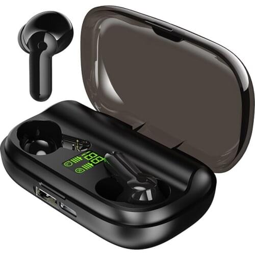 Bluetooth 5.0 TWS Earbuds with Charging Box Waterproof Earphone Volume Control TWS Headphone Handsfree for Sports
