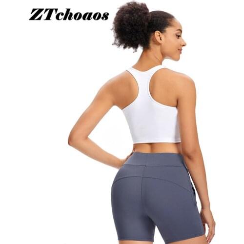 Hair with chest pad beauty back sports underwear high-intensity running fitness yoga bra workout tops for women