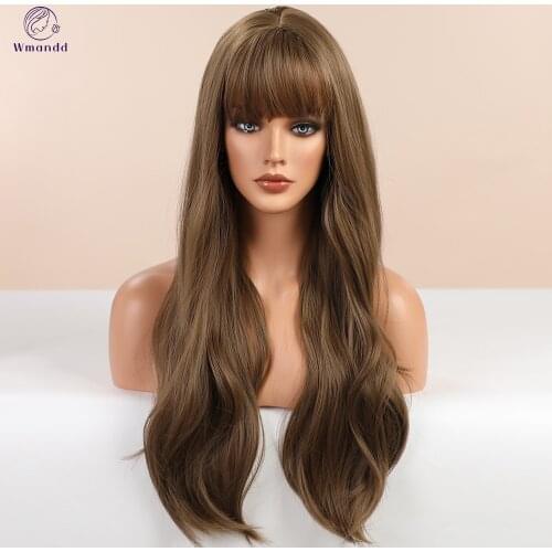 Wmandd Long Synthetic Wigs