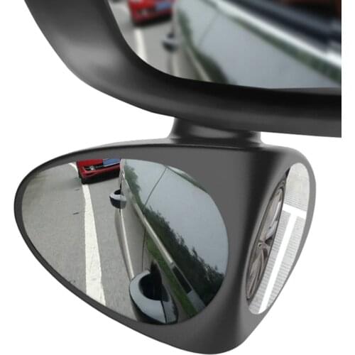 2 in 1 Car Blind Spot Mirror Wide Angle Mirror 360 Rotation Convex Rear View Mirror View front wheel Auto Car mirror Adjustable