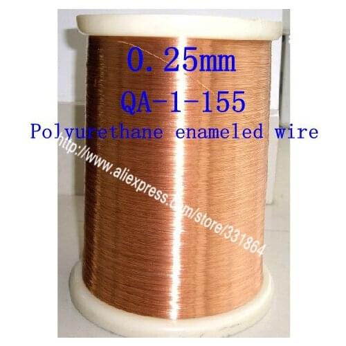 0.25mm *200m QA-1-155 Polyurethane enameled Wire Copper Wire