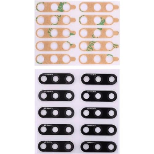 10 PCS Back Camera Lens with Sticker for Huawei Honor Play 7C / Enjoy 8