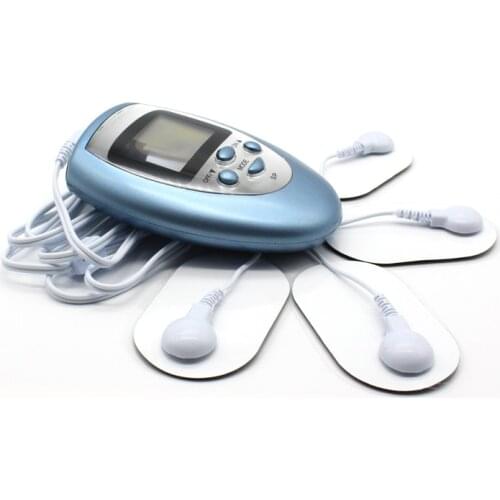 Electrical Stimulator Full Body Neck Back Relax Muscle Therapy Massager LCD Screen Pulse Tens Acupuncture Electric Body Massager