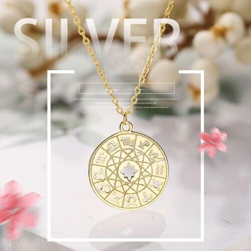 Женские кулоны знаки зодиака HIYONG China At AliExpress