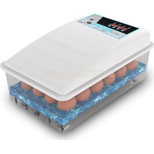 Water Bed Incubator Small Household Chicken Duck Goose Seedling Incubator Full Automatic Intelligent Mini Constant Tempe