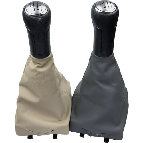For Volkswagen VW Polo 9N 9N2 GTI 2002 2003 2004 2005 2006 2007 2008 2009 2010 Gear Shift Knob Shifter Gaitor Leather Boot Case