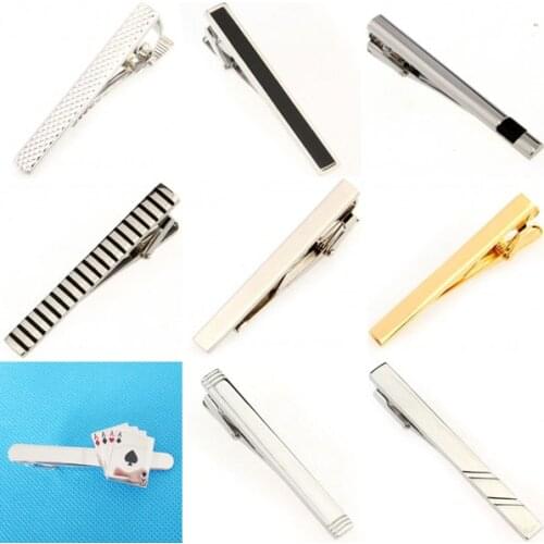 Fashion 9 Designs Tie Clips 1 Piece Free Shipping Biggest Promotion