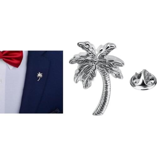 Christmas Women Brooch Set, Brooches for Women and Men, Coconut Tree Shape Broches Jewelry, Womens Brooches & Pins