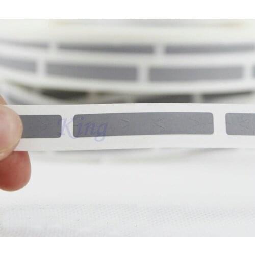 SCRATCH OFF STICKERS LABELS TICKETS PROMOTIONALGAMES 5 x 36mm 1000PCS 0.19*1.41"