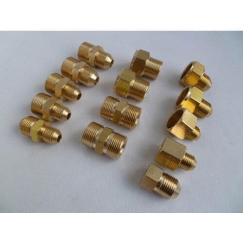 1pc!!! Female M14 M18 M22 to Male Both 1/4" 3/8" 7/8" 1/2" 3/4" Connector Adapter Metric British Screw Thread Size Convertion