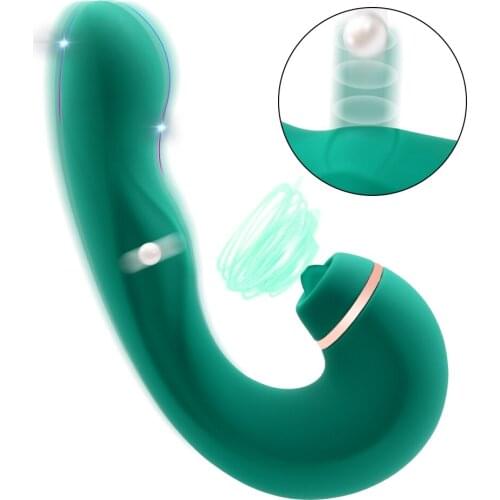Silicone Waterproof Clitoris Stimulator Nipple Suction Vibrator for women Dildos Vagina Orgasm Masturbator 3 in 1 Adult Sex Toys
