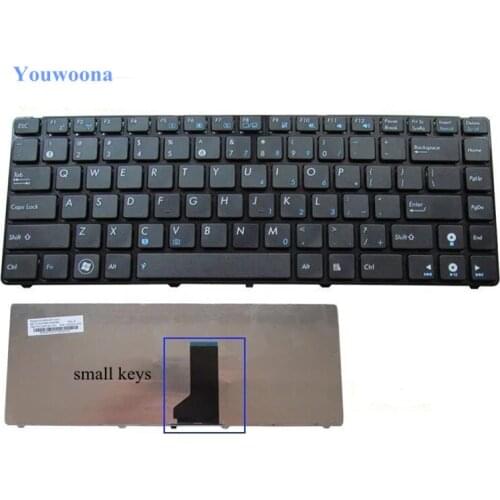 Replace Laptop Keyboard For ASUS B43J P42J X42J P43S K42 X84L X43E X44H U31 U35J A42