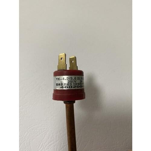 YK-4.2/3.6 Changzhou Manqiwei Pressure Controller OFF 4.2Mpa ON 3.6Mpa 250V 3A