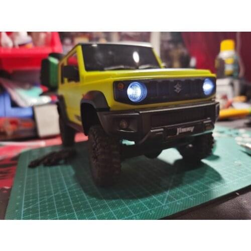 Jimny Suzuki 1/16 RC car spare parts Upgrade Modified Headlight lamp beads light