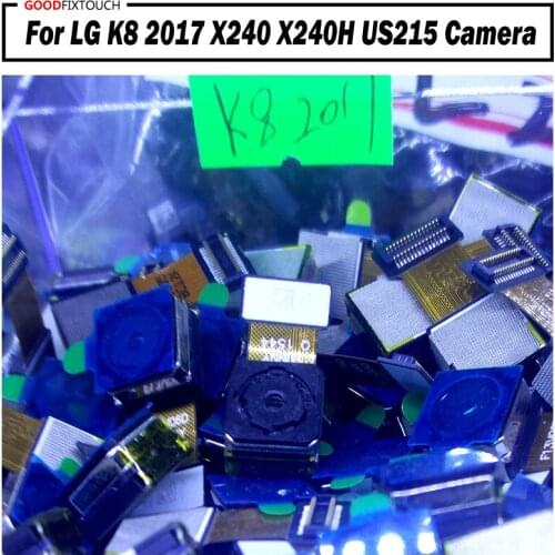 100% tested ok original For LG K8 2017 X240 X240H US215 Back Rear Camera with front small camera Module Replacement part