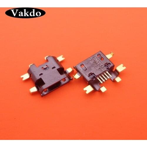 100pcs/lot Mobile phones charging port JACK MICRO mini USB connector socket replacement repair plug for HTC Desire SV