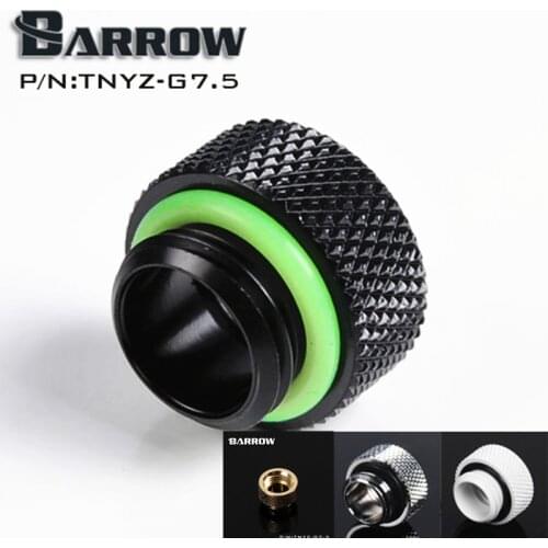 Barrow TNYZ-G7.5 G1 / 4 '' Female to Female (Extender 7.5mm) for PC water cooling system water cooling fitting