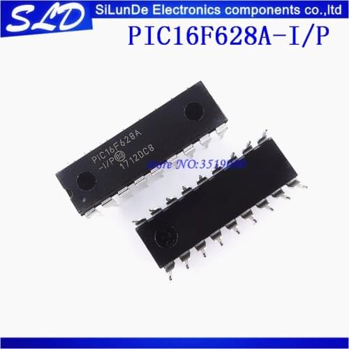 Free Shipping 20pcs/lot PIC16F628A-I/P PIC16F628 16F628A DIP-18 new and original in stock