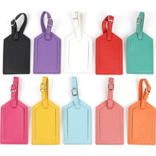 Luggage Tag Personalized Travel Suitcase Name Address ID Baggage Label Address Holder Portable Boarding Tags Travel Accessories