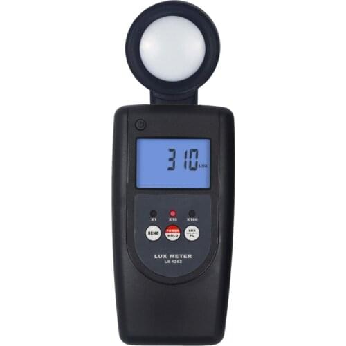 Digital Lux Meter LX-1262 500,000 Lux Wide measuring range and high resolution