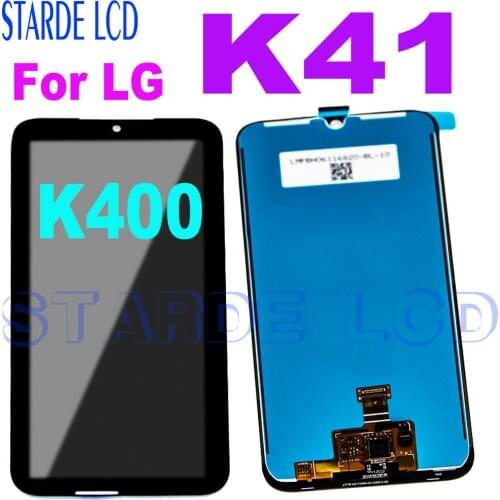 For LG K41 K400 LCD Display Touch Screen Digitizer Assembly WITH Frame Replacement For LG k41 lcd