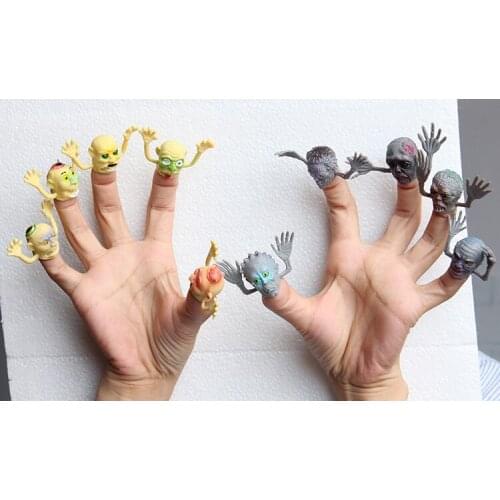 Halloween Fingers Ghosts Set Toys Zombie Fingers Props Whole Guards Scary Party Horror Dress Up Small Gift