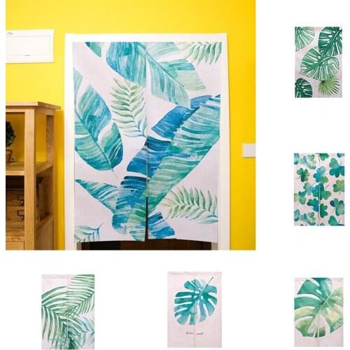 Cotton Hemp Bedroom Half Panel Curtain Living Room Door Curtain Kitchen Toilet Partition Curtain Blackout Curtain Decoration