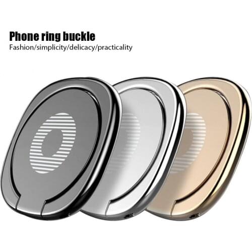 Smartphone Finger Ring Holder Phone Ring Bracket Round Multiple Angles 360 And 180 Rotation Phone Finger Stand Easy to Carry