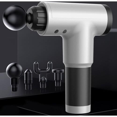Massage Gun Stress Pain Relief Vibrator Gun Body Massager Deep Muscle Massage Gun Relaxation Slimming Shaping Tissue Massage