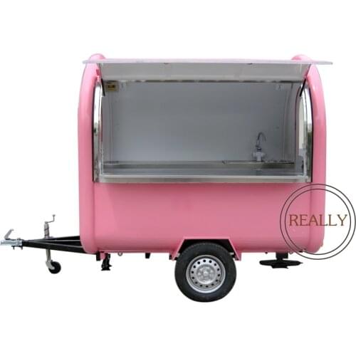 Mobile mini food cart, food trailer, hot dog cart Mobile Food Trailer Mobile Shop Trailer for sale