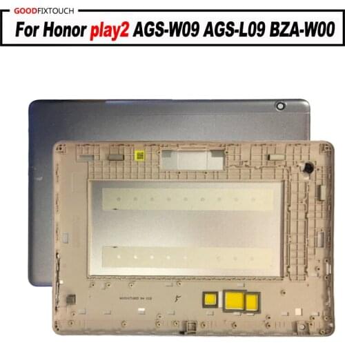 Original For huawei Honor play2 AGS-W09 AGS-L09 BZA-W00 back cover Battery Cover Back Housing Door Repair Parts Replacement