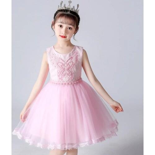 Girls dress Butterfly Lace Princess Flower Dress For Girl Elegant Birthday Party Dress Girls Clothes 4-14yrs