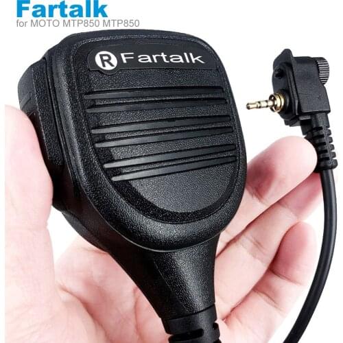 Handheld Speaker Mic Microphone for Motorola MTH800 MTP850 MTH600 MTH650 MTH850 MTS850 Walkie Talkie Portable Radio Accessorie