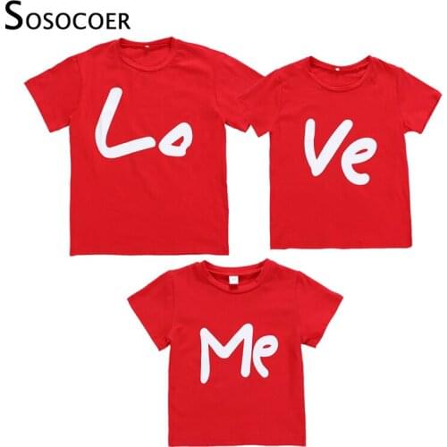 SOSOCOER T-shirts For Dad And Son For A Photo Shoot
