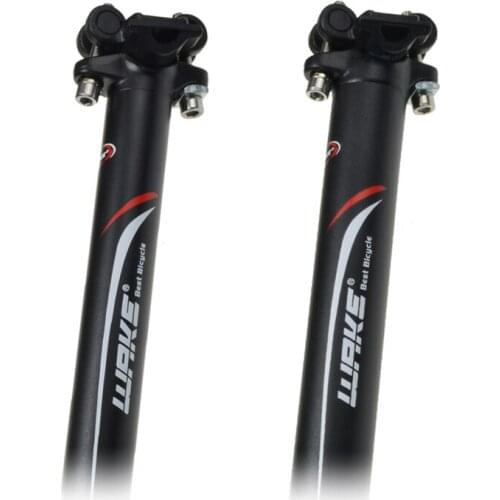 Wake Bicycle Seatpost Frosted Aluminium Alloy MTB Mountain Road Bike Seatpost Seat Post 27.2 /31.6mmx350mm Seat Tube Bike Parts