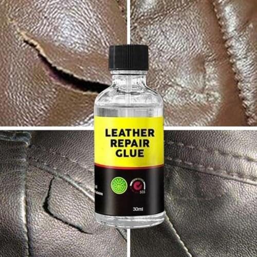 30ml/50ml Car Leather Repair Liquid Car Seat Maintenance Leather Care Liquid Rubber Leather Repair Glue Car Maintenance