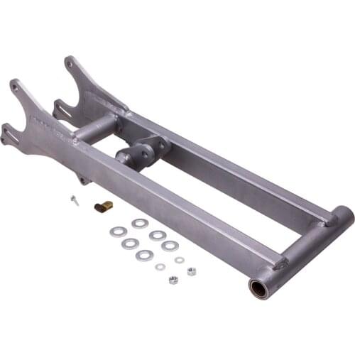 +4 Silver Color Extended for Yamaha BANSHEE 350 Swingarm Extension YFZ350