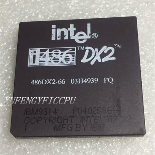 486DX2-66 03H4939 PQ Antique cpu collection testimony of history antique computer accessories