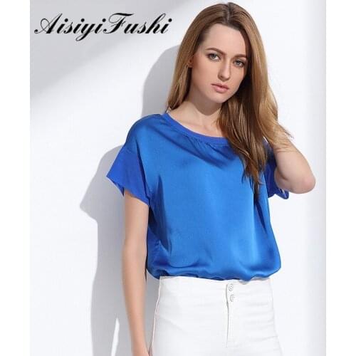 AisiyiFushi Short Sleeve Blouses