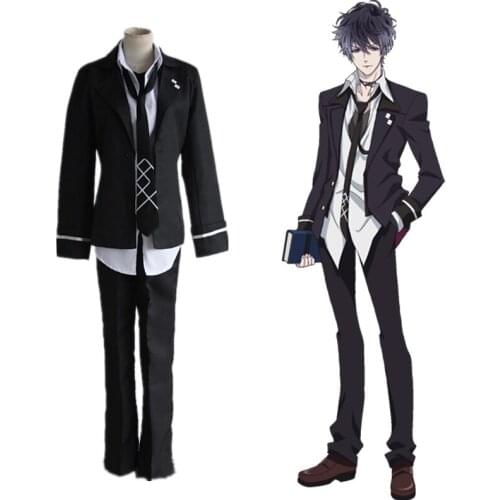 Anime Diabolik Lovers Cosplay Costumes Ruki Mukami Cosplay Costume Brains Uniforms Halloween Carnival Party Cosplay Costume