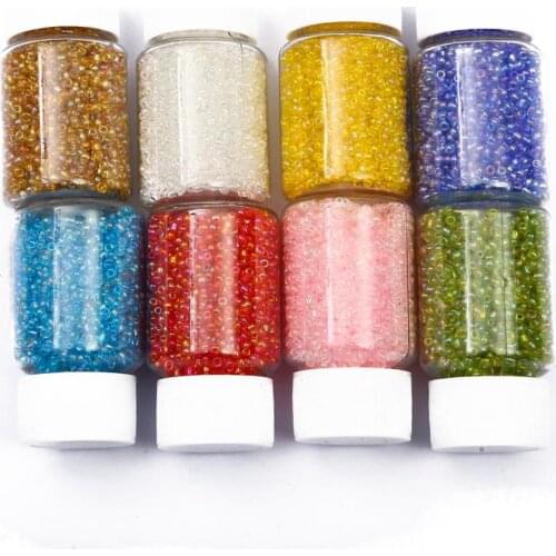 Free Shipping 1000PCS 2mm Czech Seed Spacer Beads solid beads murano glass beads for jewelry making bracelet necklace kids